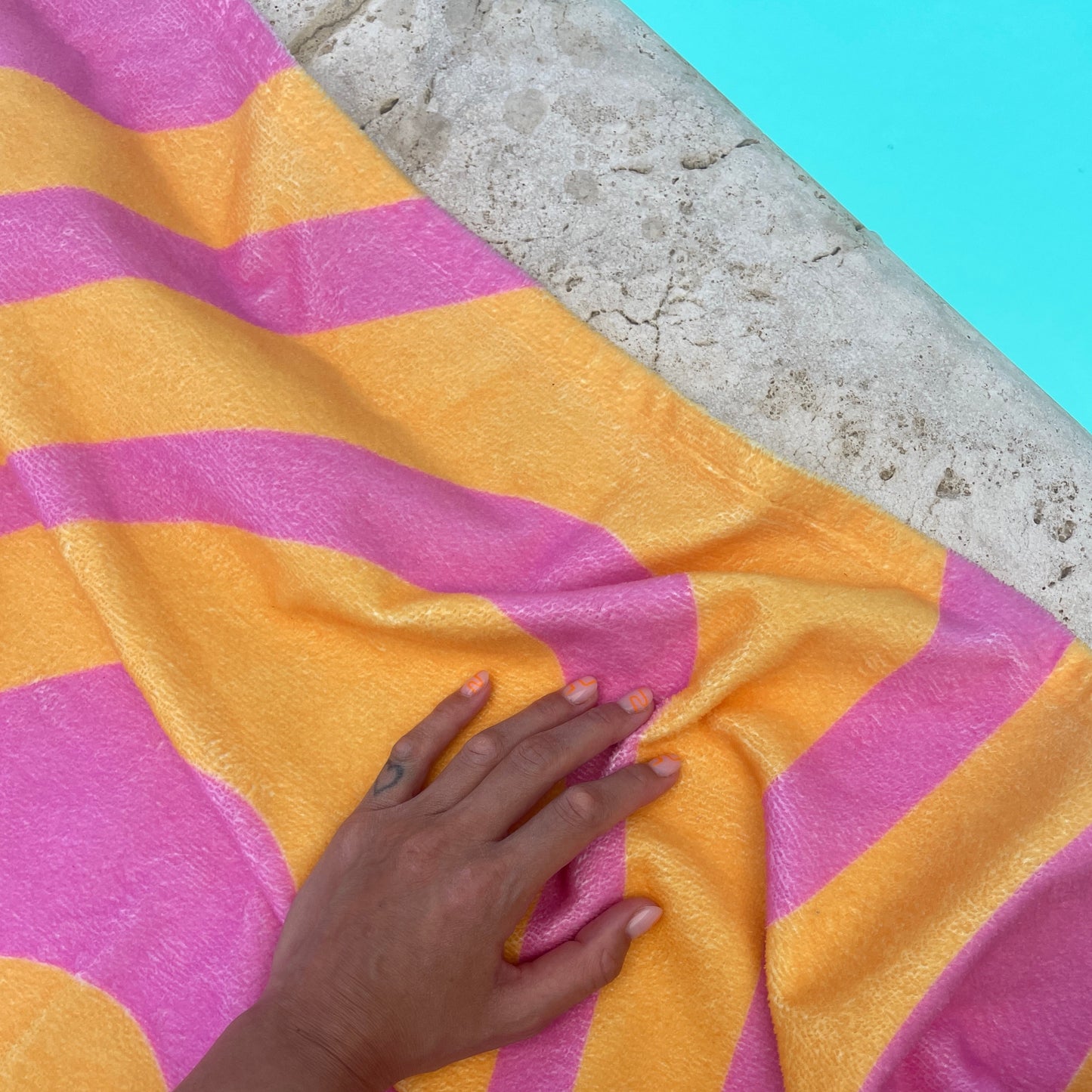 Arancia Lampone towel