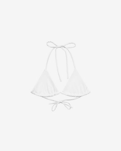 Perla Bianca Bikini Top