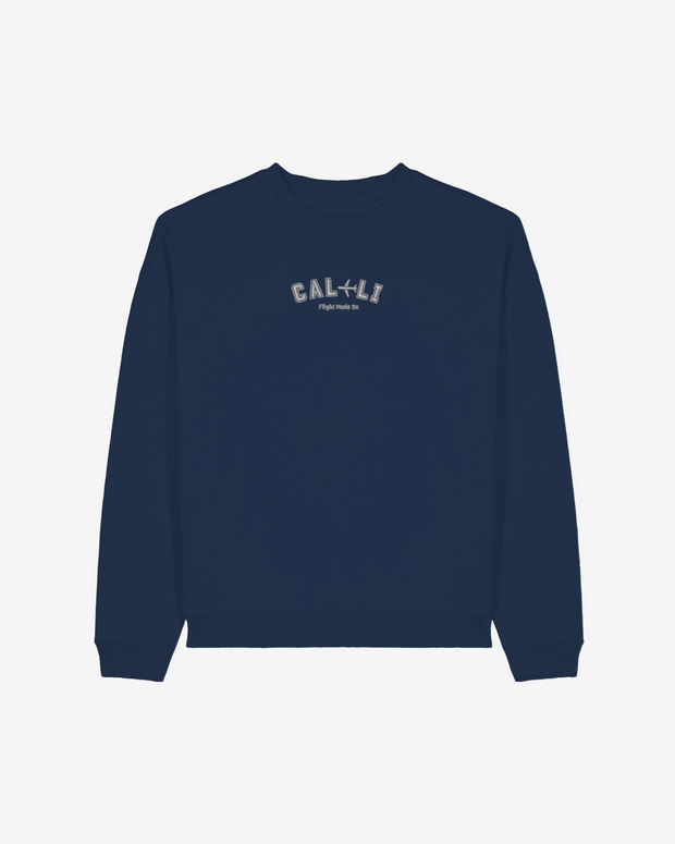 Flight Mode On Sweater Navy