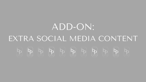 ADD-ON: Extra Social Media Content