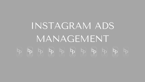 INSTAGRAM ADS MANAGEMENT